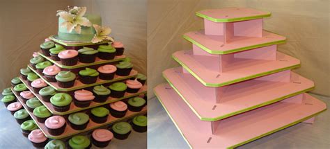 The Original Cupcake Tree Square Holds Up To 100 Cupcakes