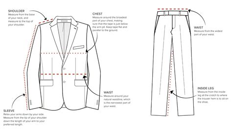 How To Measure Suit Jacket Size Slideshare