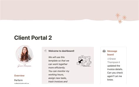 Grace And Grow Notion Template Creator