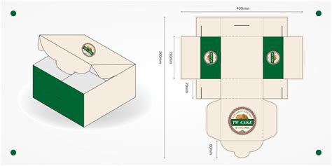 Detail Template Desain Box Makanan Koleksi Nomer