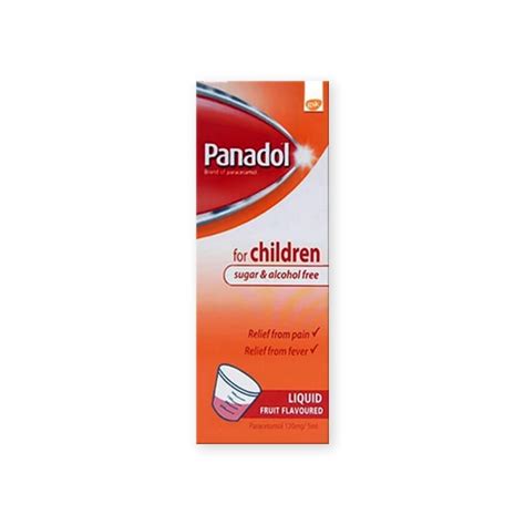 Panadol Syrup for Children 60ml (Paracetamol)