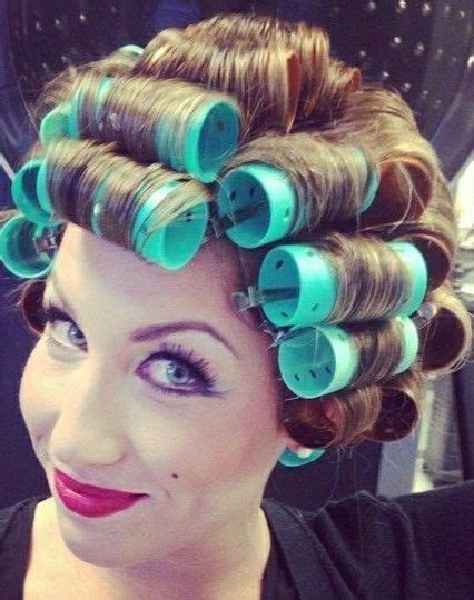 Pin On Sexy In Curlers