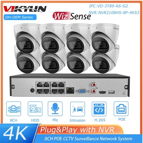 Vikylin Oem Dahua Cctv Kits Mp Wizsense Ip Camera Oem Ipc Hdw Tm S