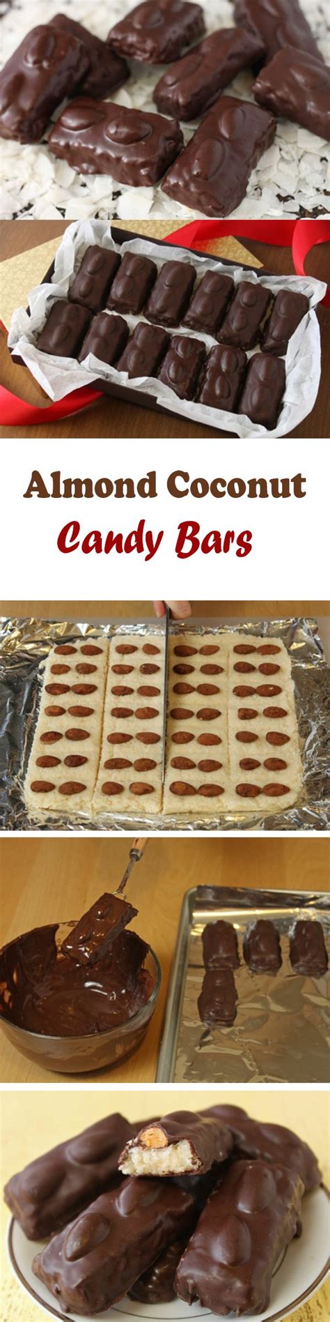 These Homemade Candy Bars Filled With A Soft And Chewy Coconut Filling