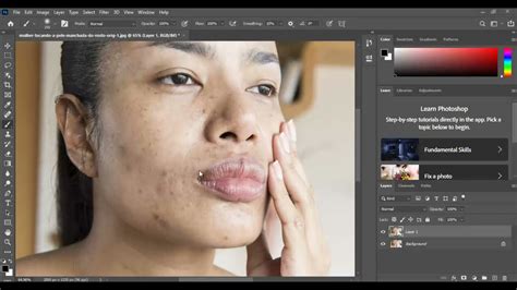 REMOVENDO MANCHAS DE PELE NO PHOTOSHOP YouTube