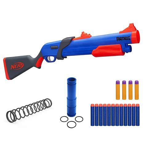 Nerf Fortnite Pump Sg Inkl Blasterparts Tuning Mega Pack Mit Tuning Feder Und Caliber