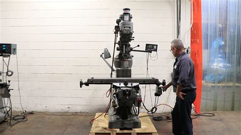 Bridgeport Vertical Milling Machine Youtube