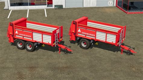 FS22 Annaburger HTS 11D 04 Spreaders v 1 0 2 1 manure spreader Mod für