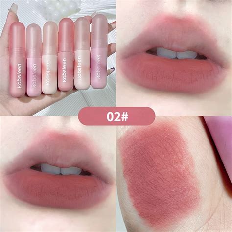 Kobeleen Velvet Lip Glaze Matte Mist Face Natural Nude Lipstick Shopee Philippines