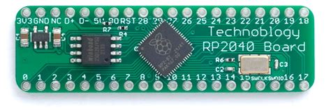 Technoblogy Minimal RP2040 Board