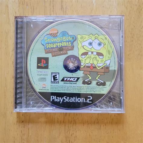 Spongebob Squarepants Revenge Of The Flying Dutchman Sony Ps2 2002 No Manual 1366 Picclick Ca