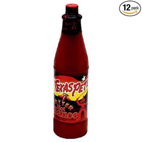 Texas Pete Hotter Hot Sauce 6 Oz Pack Of 12