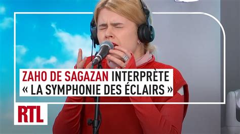 Zaho De Sagazan Interpr Te La Symphonie Des Clairs Youtube