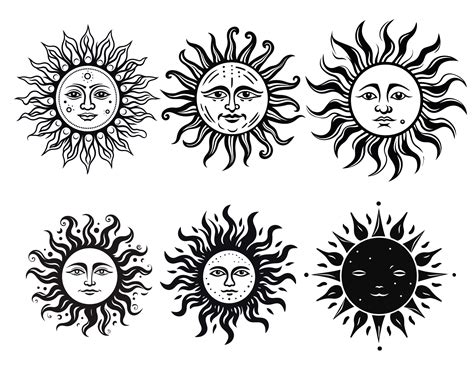 Celestial Sun Svg Celestial Svg Sun Svg Sun Vector Sun Svg Files