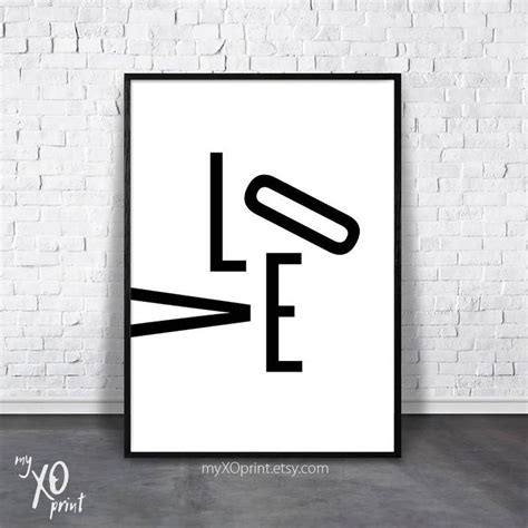 Bedroom Wall Decor Love Print Love Word Art Wall Art Love - Etsy