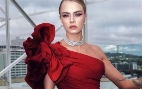 Cara Delavigne Cara Delevingne Revela Que Tomou O Primeiro Porre Aos