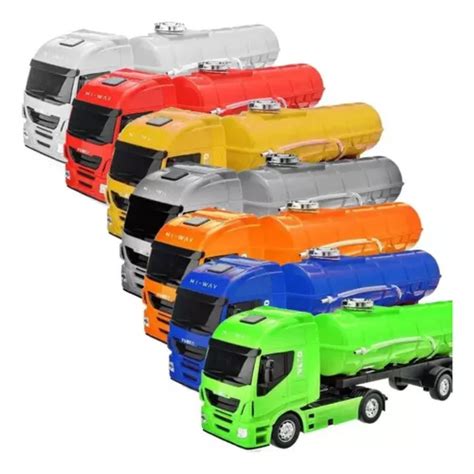 Caminh O De Brinquedo Carreta Tanque Pipa Iveco Hi Way Mercadolivre