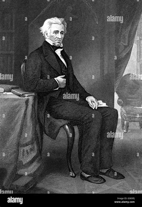 Andrew Jackson 7th President Black And White Stock Photos And Images Alamy