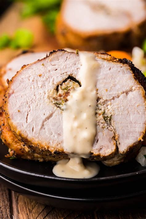 Stuffed Roast Pork Loin