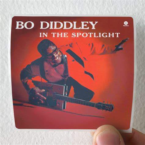 Bo Diddley The Story Of Bo Diddley Album Cover Sticker