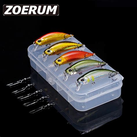 Pcs G Wobbler Minnow Fishing Lure Sets Trout Sinking Crankbait