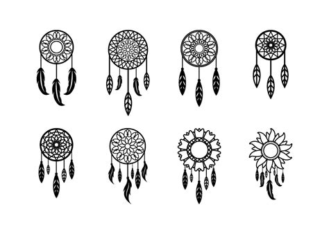 Dream Catcher Icon Design Template Vector Vector Art At Vecteezy