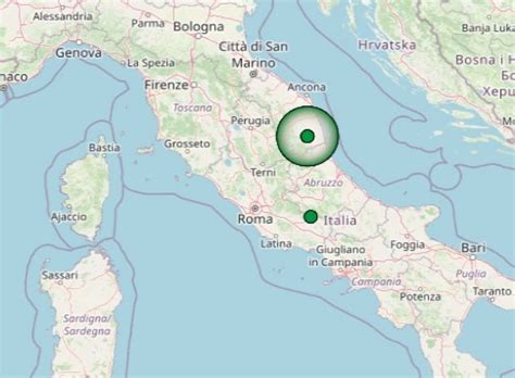 Forte Terremoto Di Magnitudo 4 0 Nettamente Avvertito Nelle Marche