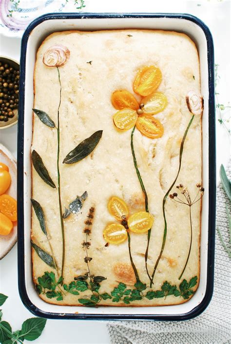 Focaccia Bread Art Bev Cooks