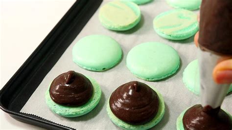 Jpn 가나슈 마카롱 ガナッシュマカロン Chocolate Ganache Macaron 한밤의 빵집 Hanbams