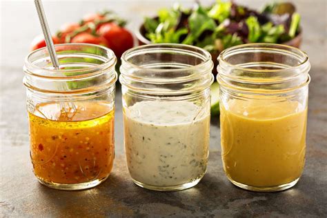 4 Easy Salad Dressing Recipes