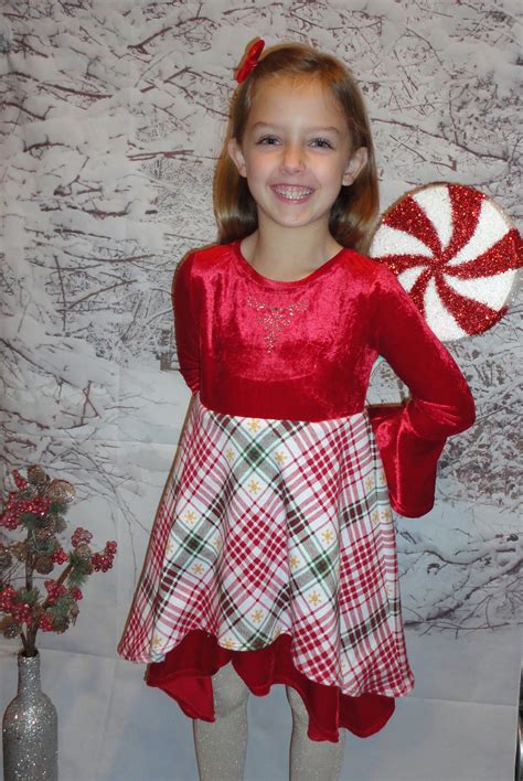 christmas dress  girl red christmas dress red holiday etsy