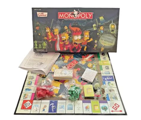 The Simpsons Monopoly Treehouse Of Horror Collector S Edition