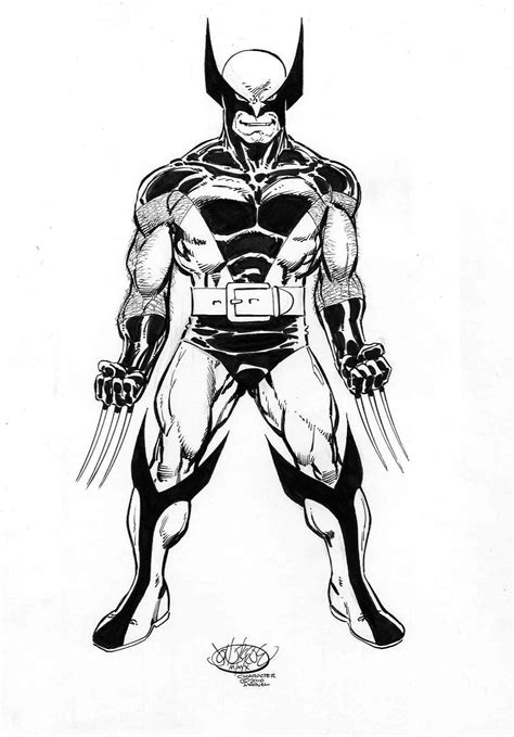 John Byrne Draws Photo Wolverine Art Wolverine Marvel Comic