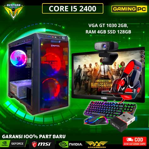 Jual PC GAMING FULLSET PC CPU GAMING RAKITAN FUL SET I7 VGA GTX RAM