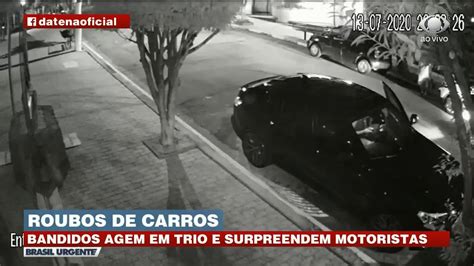 Bandidos Roubam Carros De Luxo Em Sp Brasil Urgente Youtube