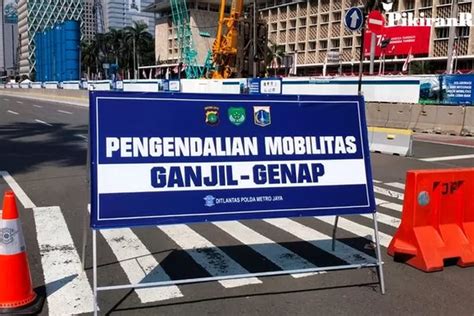 Pelanggar Ganjil Genap Di Jakarta Mulai Ditilang Berikut Daftar