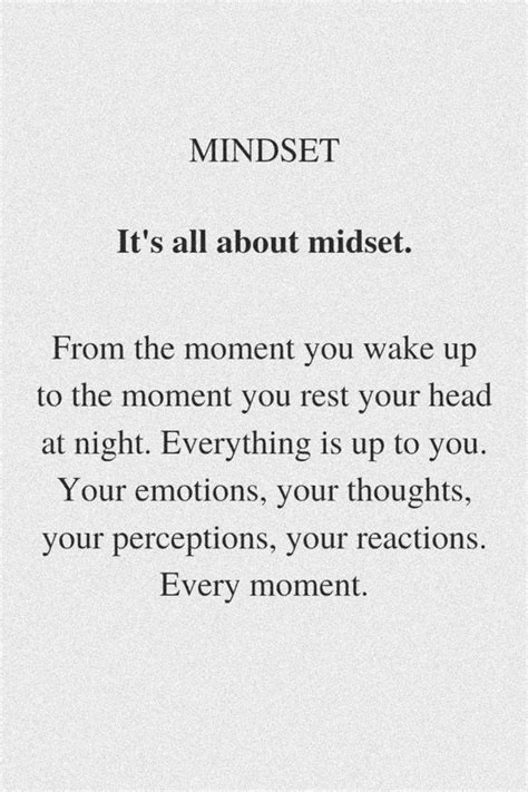 Mindset Quotes | Mindset quotes, Monday quotes positive, Self ...