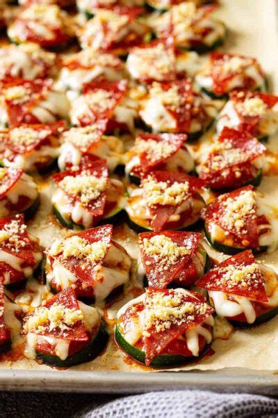 Easy Zucchini Pizza Bites Countryside Cravings