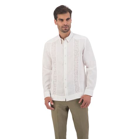 Abito Guayaberas Y Camisas De Lino Para Hombre Tallas Extra Grandes