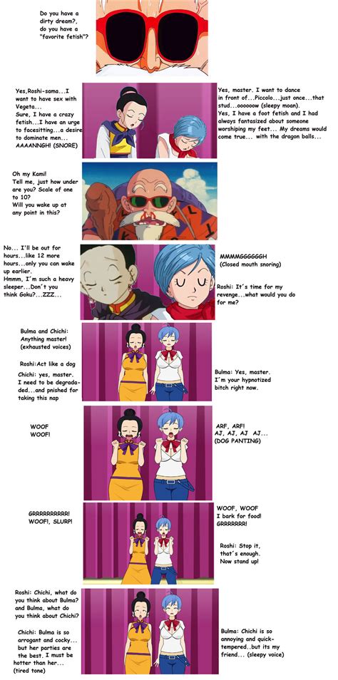 Bulma And Chichi Hypnotized 3 Confessions By Somnowalkerx On Deviantart