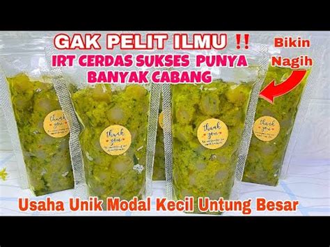 VIRAL IRT CERDAS SUKSES CIPTAKAN IDE USAHA UNIK KINI PUNYA BANYAK