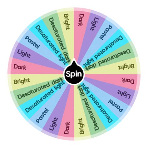 Colour type | Spin The Wheel App