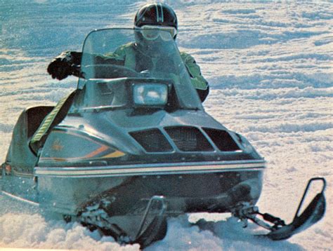 Classic Snowmobiles Of The Past 1976 Arctic Cat Pantera