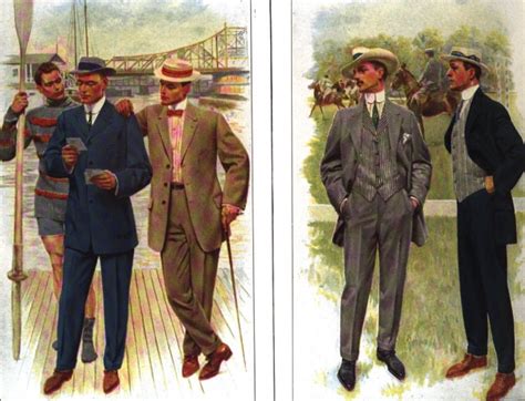 1910s Mens Edwardian Fashion And Clothing Guide