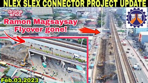 Nlex Slex Connector Project Update Magsaysay Fly Over Feb