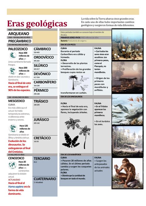 As Eras Geologicas