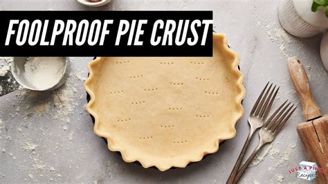 How To Make Foolproof Pie Crust Youtube