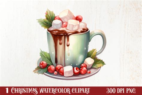 Christmas Hot Cocoa Sublimation Clipart Graphic By Craftart Creative