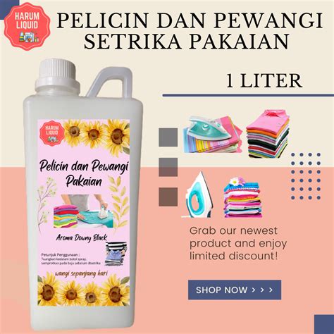 Terlaris Pelicin Pewangi Laundry Tahan Lama Pelicin Dan Pewangi