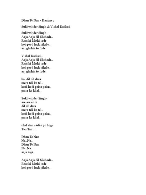 Lyrics | PDF | Thriller (Genre) | Leisure